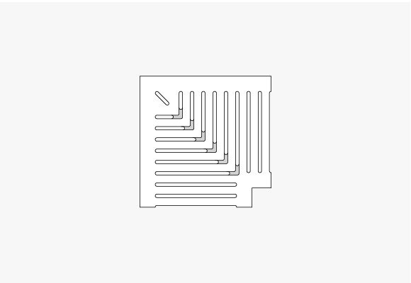 Standard Jonite reinforced stone trench grates