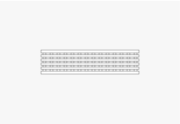 Interlace-122 modern trench grate