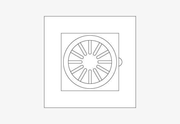 FHS-125/200 hinged trap dome