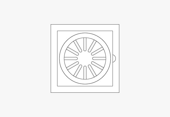 FHS-125/158 hinged trap dome