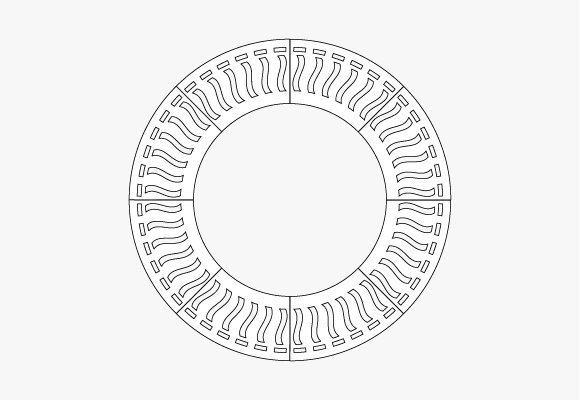 Burning Sun R2000/1200 tree grate