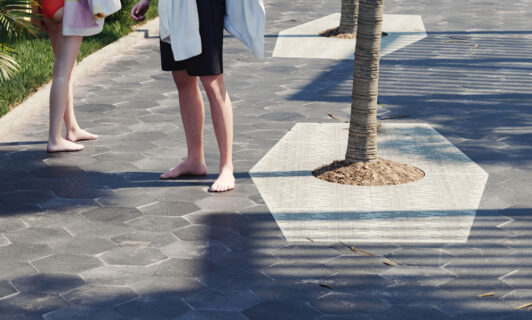 ADA-compliant reinforced stone tree grates