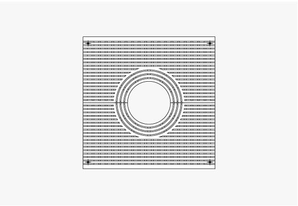 Interlace S1200 ADA tree grate