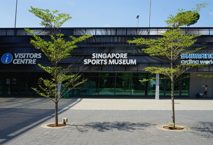 Custom Jonite reinforced stone tree grates in Singapore Sports Hub