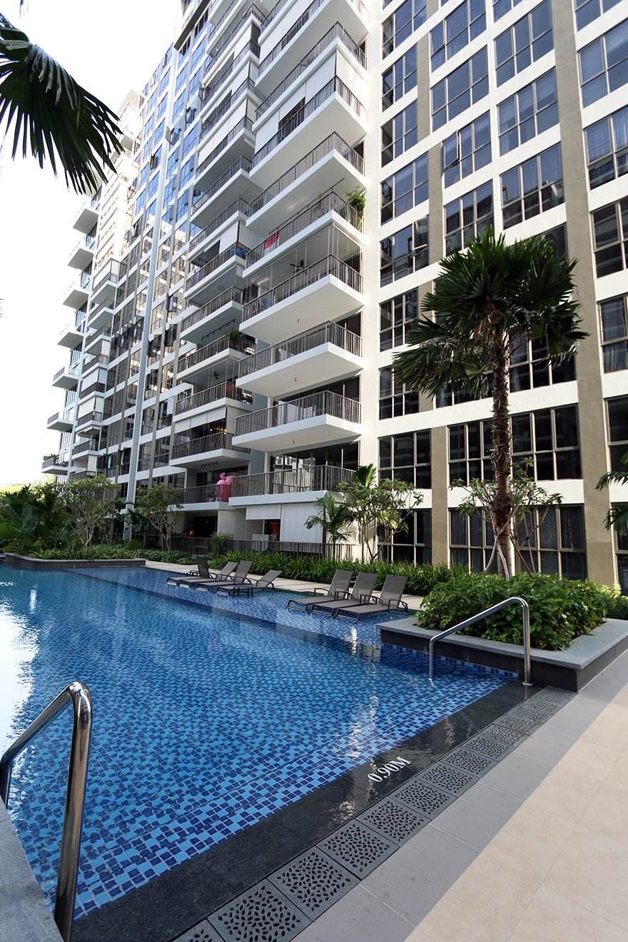 Jonite pool grates at Punggol Waterwoods