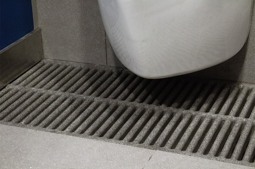 Jonite stain resistant bathroom grates at Singpost Centre