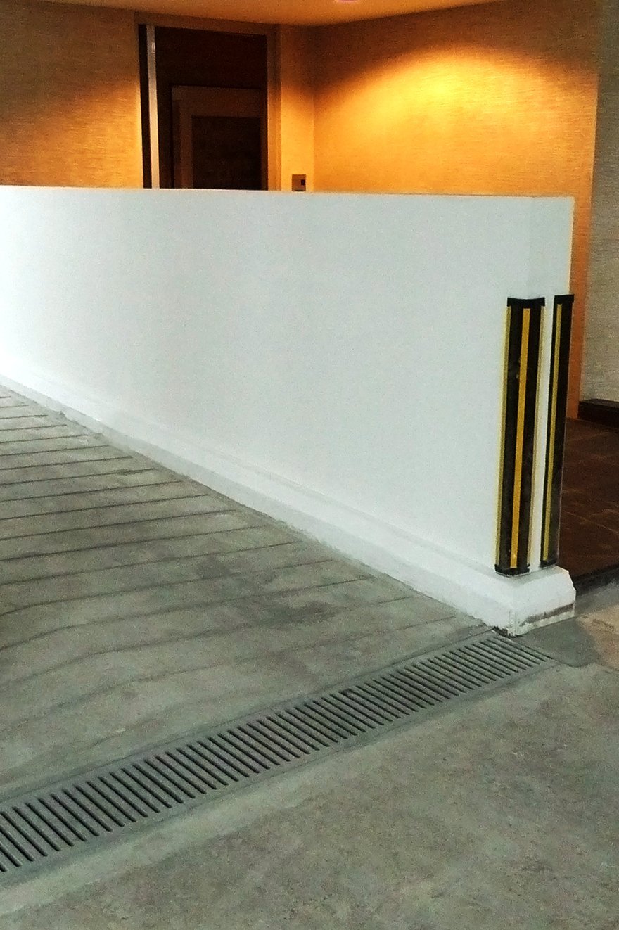Jonite trench grates withstand vehicular loads at luxury W Residences