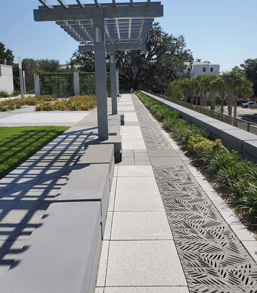 Custom Jonite ventilation grilles at Florida State Capitol