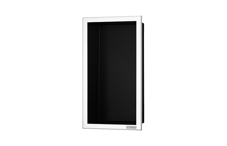 BOX-15x30x10-PB wall niche in polished stainless steel