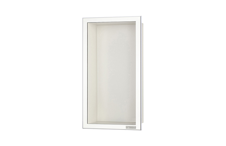 BOX-15x30x10-PC wall niche in polished stainless steel