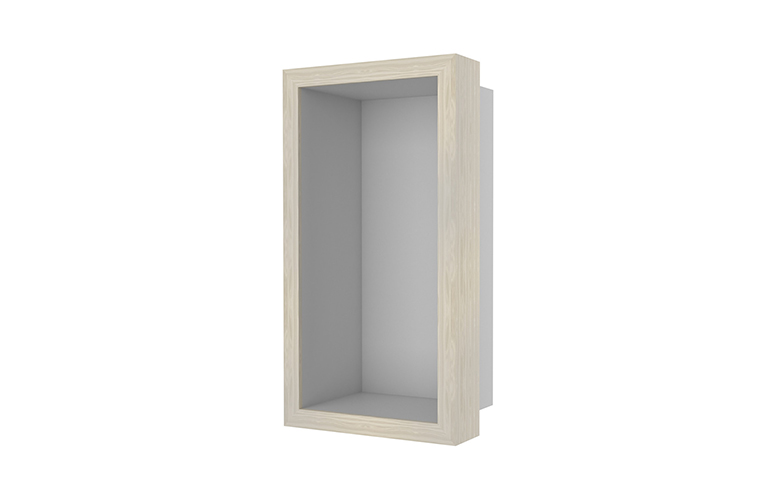 BOXW-15x30x10-OWW W-Box with oak-white wash finish