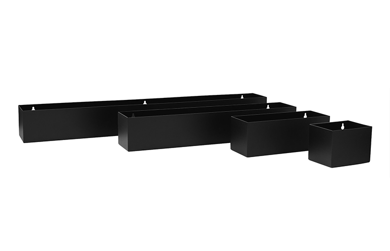 SBOX-B Shelf Box in black