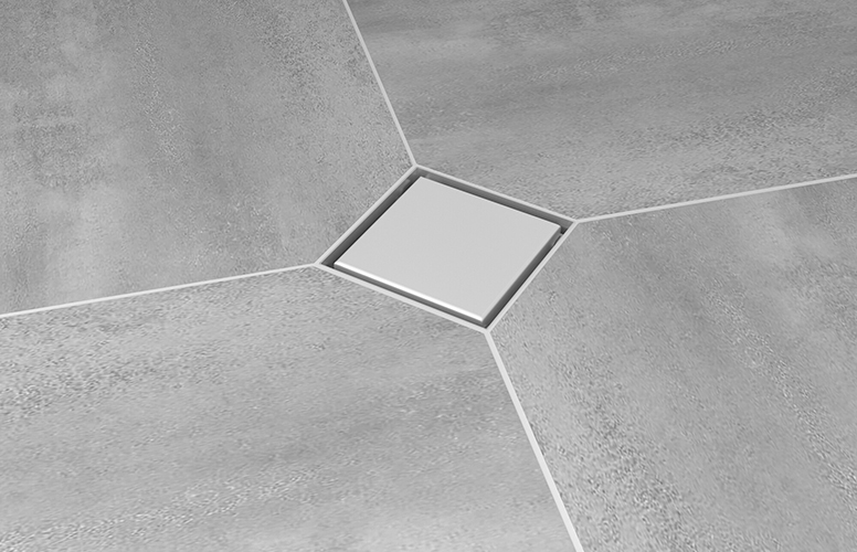 Waterstop Aqua 100x100 mm in tile