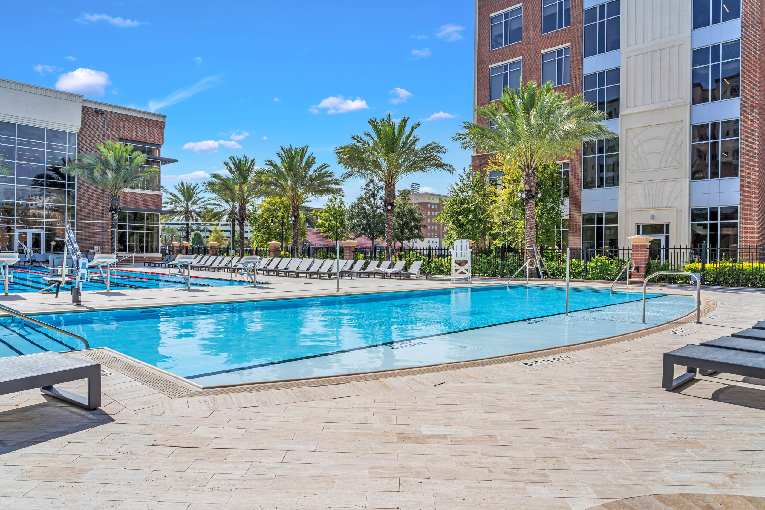 Jonite pool grates in Tampa University